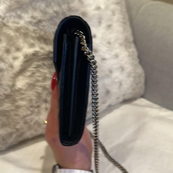 YSL Cassandre Envelope Chain Wallet in Grained Leather (All Inclusive) - Picture 5 of 9